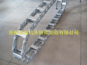 加强型穿线钢铝拖链 数控机床钢制拖链经济新闻报导